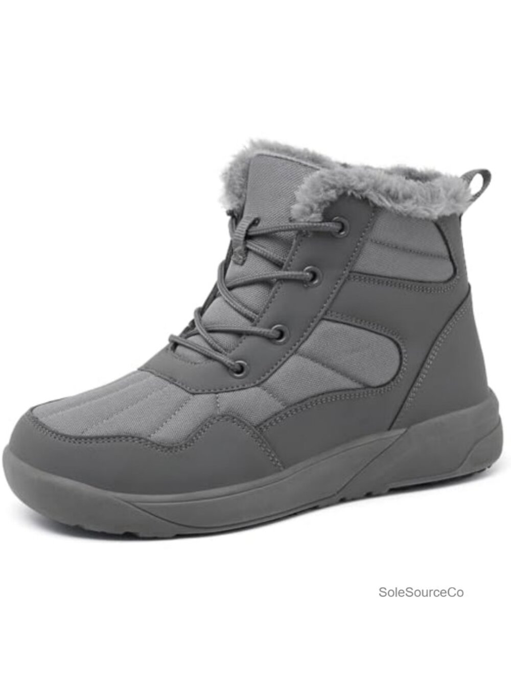 Waterproof Fur Lined Lightweight Non-Slip Winter Ankle Snow Boots